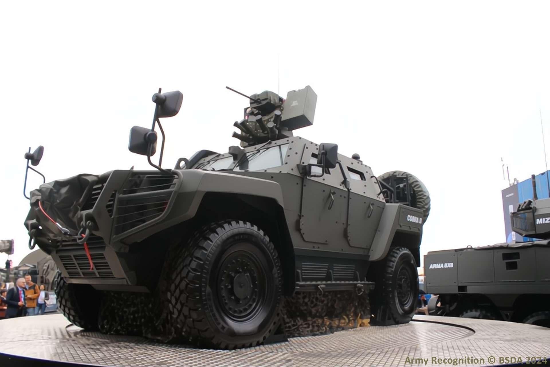 Romania selects Turkish company Otokar to supply 1,059 Cobra II armored